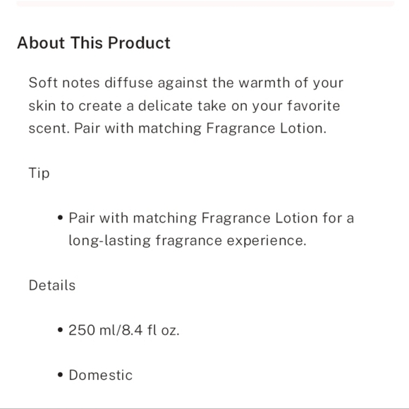 VS BODY MIST - Picture 4 of 7